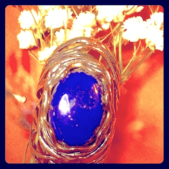 CLEOPATRAS EYESHADOW <> CRUSHED LAPIS. THIS LAPIS LAZULI IS FANTASTIC - Picture 1 of 7